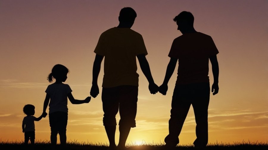 Sessão_família_no_pôr_do_sol_iluminação_dourada_1